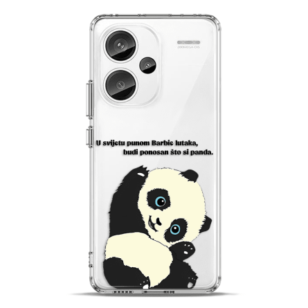 Silikonska Maskica za Redmi Note 13 Pro Plus - Panda 234638