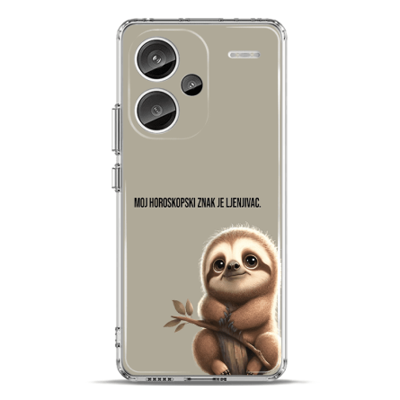 Silikonska Maskica za Redmi Note 13 Pro Plus - Moj Horoskop Je Ljenjivac 234640