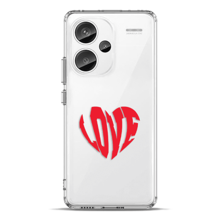 Silikonska Maskica za Redmi Note 13 Pro Plus - Hearty Love 234680