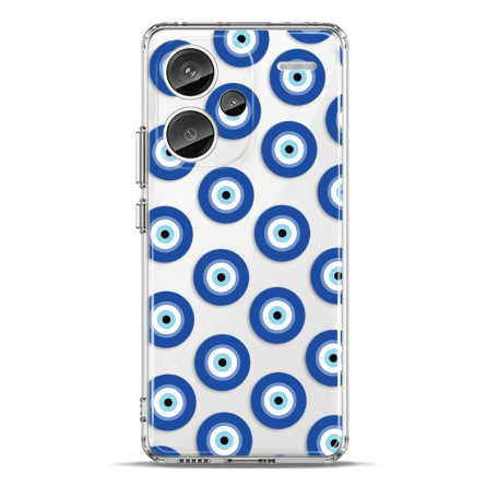 Silikonska Maskica za Redmi Note 13 Pro Plus - Evil Eye 234686