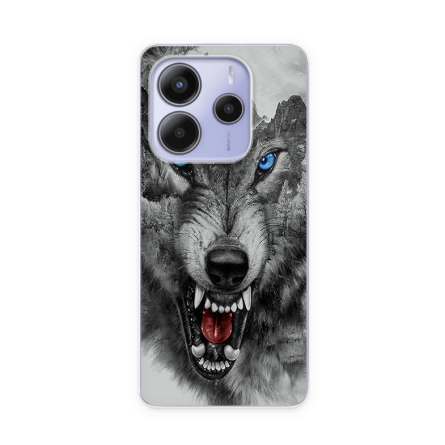 Silikonska Maskica za Redmi Note 14 (4G) - Lone Wolf 248041