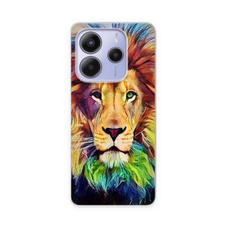 Silikonska Maskica za Redmi Note 14 (4G) - King of the Jungle 248057