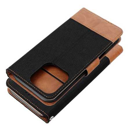 Jeans preklopna maskica za Redmi Note 14 (5G) - Crna 265463