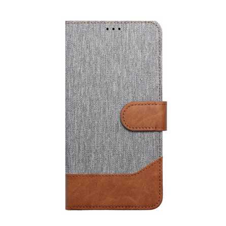 Jeans preklopna maskica za Redmi Note 14 (5G) - Siva 265460