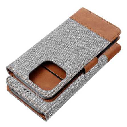 Jeans preklopna maskica za Redmi Note 14 (5G) - Siva 265461