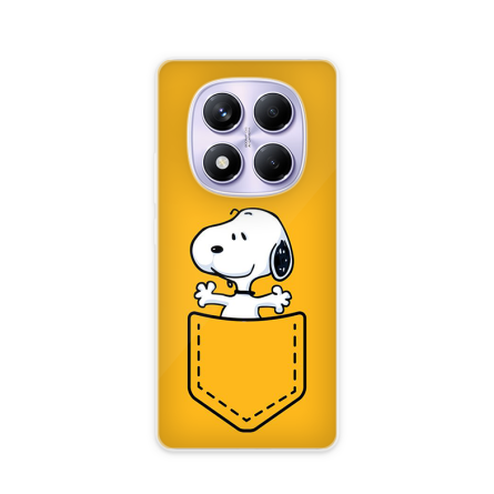 Silikonska Maskica za Redmi Note 14 Pro (5G) / Poco X7 - Snoopy 253255
