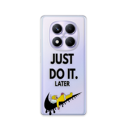 Silikonska Maskica za Redmi Note 14 Pro (5G) / Poco X7 - Just Do It (Later) 253261