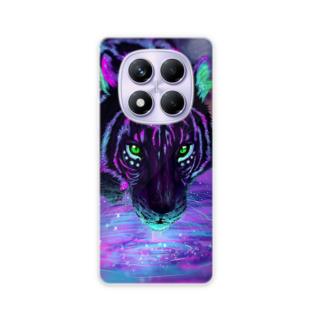 Silikonska Maskica za Redmi Note 14 Pro (5G) / Poco X7 - Neon Tiger 253279