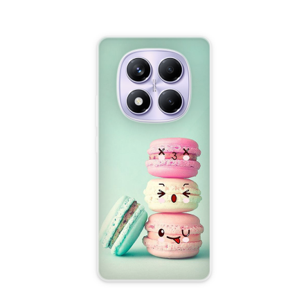 Silikonska Maskica za Redmi Note 14 Pro (5G) / Poco X7 - Happy Macarons 253312