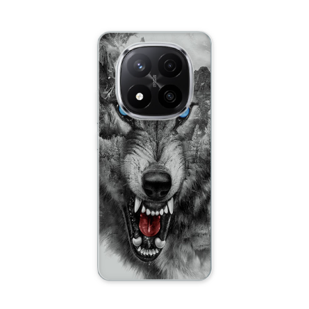 Silikonska Maskica za Redmi Note 14 Pro Plus - Lone Wolf 247663
