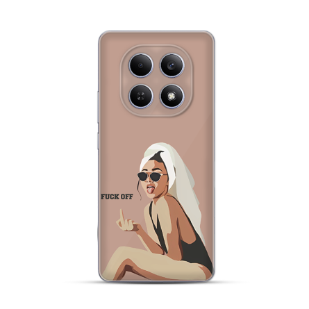 Silikonska Maskica za Redmi Note 15 - F*** off 262286