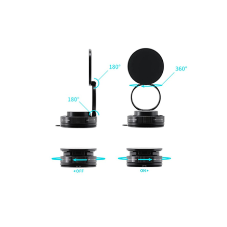 Rotirajući magnetski držač s vakuumskom bazom 263794