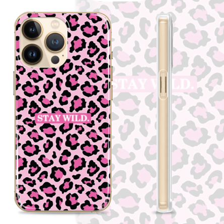 Silikonska maskica za mobitel - "Stay Wild" - S1014 236054