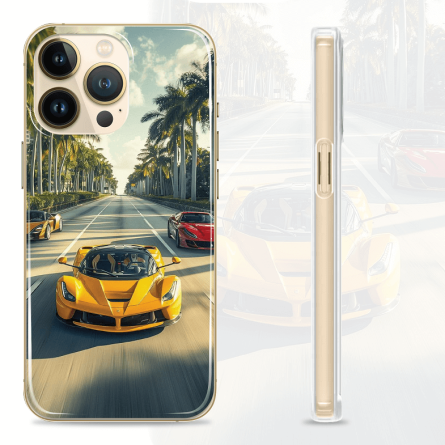 Silikonska maskica za mobitel - "Super Cars" - S1018 237555