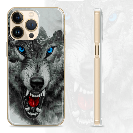 Silikonska Maskica za mobitel - Vuk - S12 237584
