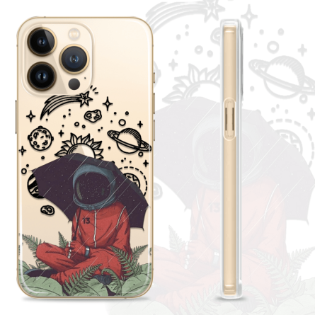 Silikonska maskica za mobitel - Astro umbrella - S187 240819