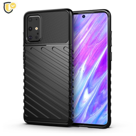 Armored Thunder Maskica za Samsung Galaxy S20 Plus - Crna 140175