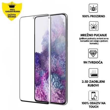Zaštitno Staklo za ekran za Samsung Galaxy S23 (3D) - (Prozirno sa crnim rubovima) 199027