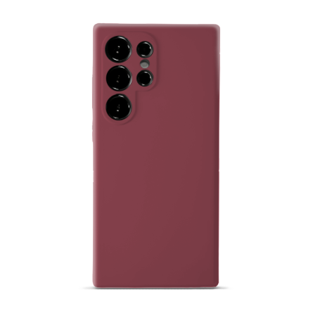Mekana Silikonska Maskica za Samsung Galaxy S24 Ultra - Bordo 226725