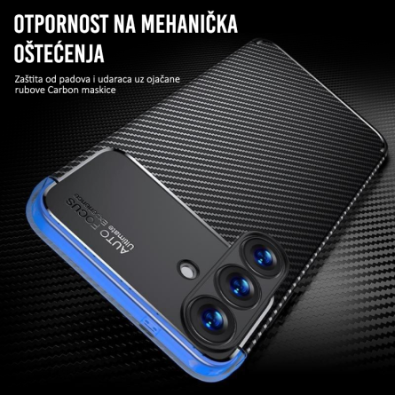 Armor Silikonska Carbon fiber Maskica za Samsung Galaxy S25 255417
