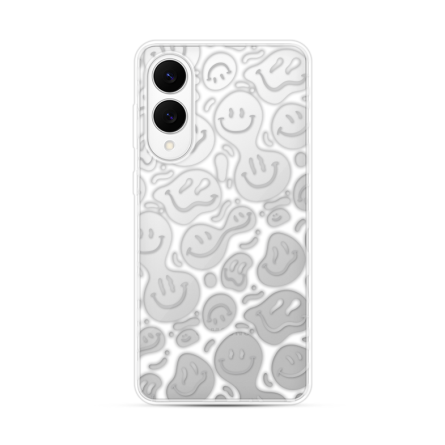 Silikonska Maskica za Galaxy S25 Edge - White Smiley 252948