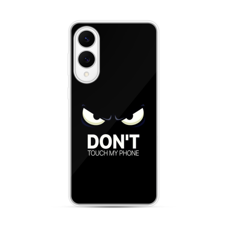 Silikonska Maskica za Galaxy S25 Edge - Don't Touch My Phone 252962