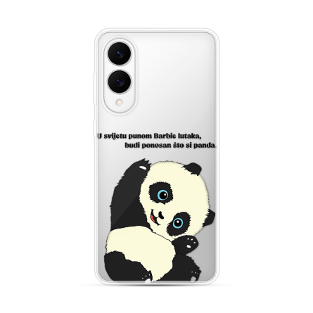 Silikonska Maskica za Galaxy S25 Edge -  Panda 252975