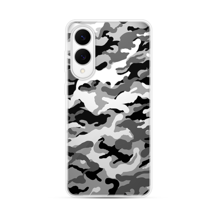Silikonska Maskica za Galaxy S25 Edge - Camouflage - siva 252998