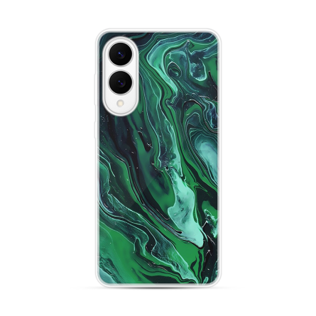 Silikonska Maskica za Galaxy S25 Edge - Liquid Green 256658