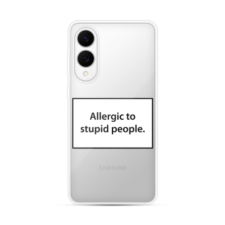 Silikonska Maskica za Galaxy S25 Edge - Allergic to Stupid People 253010