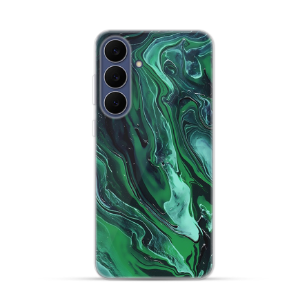 Silikonska Maskica za Galaxy S25 FE - Liquid Green 257971