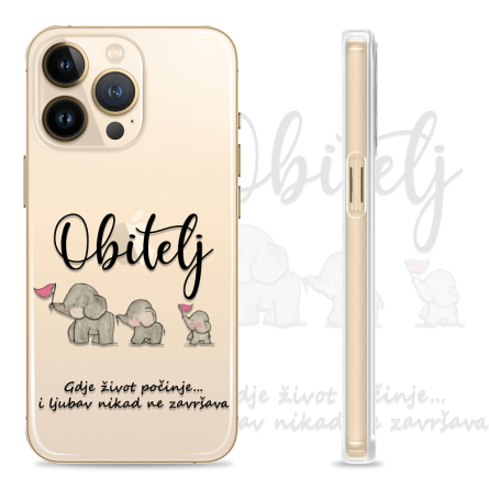 Silikonska maskica za mobitel - Obitelj - S264 237523
