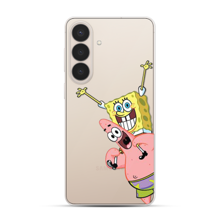 Silikonska Maskica za Samsung Galaxy S26 Plus - Spognebob & Patrick 264017