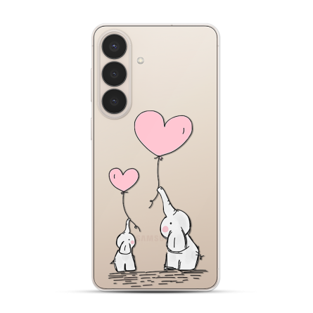 Silikonska Maskica za Samsung Galaxy S26 Plus - Elephant Heart 264026