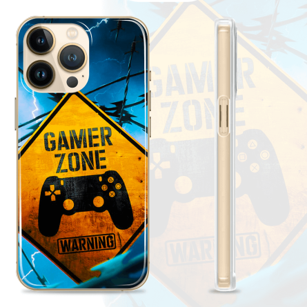 Silikonska Maskica za mobitel - "Gamer zone" - S52 237526