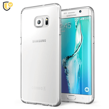 Ultra tanka Prozirna Silikonska maskica za Galaxy S6 edge 31447