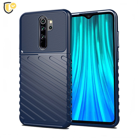 Thunder Rugged Silikonska Maskica za Redmi Note 8 Pro - Plava 108211