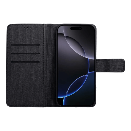 Gomma preklopna maskica za iPhone 17 Pro Max - Crna 264948