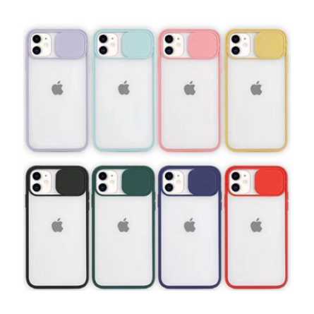 Prozirna Silikonska Maskica s zaštitom za kameru za iPhone 11 Pro - Više boja 132115