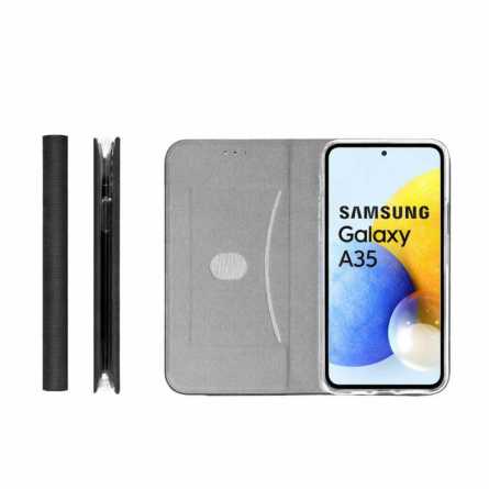 SENSITIVE preklopna maskica za Samsung Galaxy A35 - Crna 265469