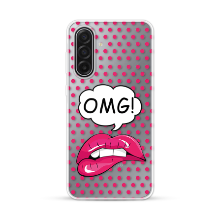 Silikonska Maskica za Samsung Galaxy A17 - Red lips 256440