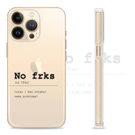 Silikonska maskica za mobitel - No frks - slang-39 240548