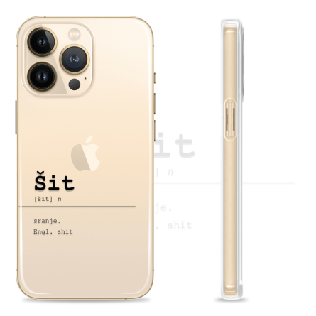 Silikonska maskica za mobitel - Šit - slang-44 240538
