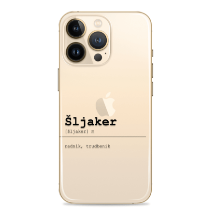 Silikonska maskica za mobitel - Šljaker - slang-48 240529