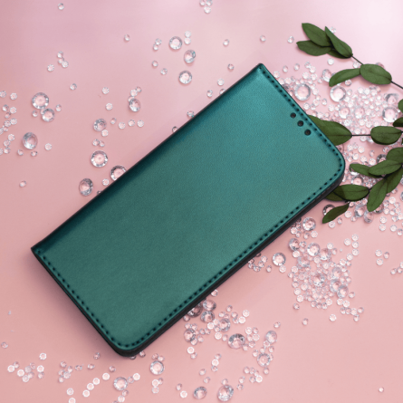Smart Magnetic Maskica za Redmi Note 14 Pro (5G) / Poco X7 / Redmi Note 14 Pro Plus - Tamno zelena 252332