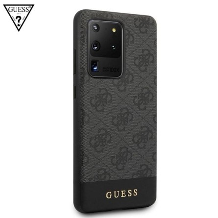 GUESS Etui Originalna Maskica za Galaxy S20 Ultra – Crna 100647