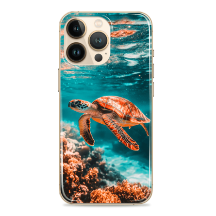 Silikonska maskica - "Turtle in Sea" - sum140 251306