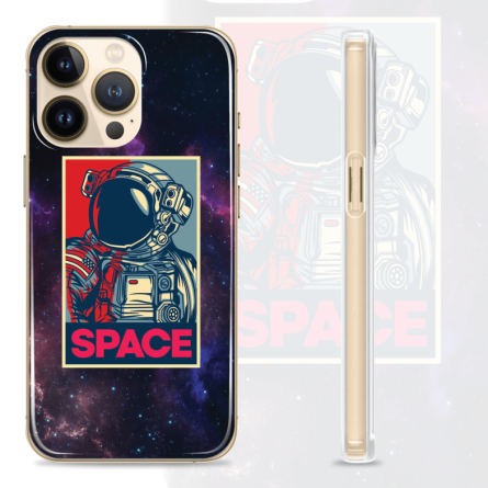 Silikonska maskica za mobitel - Astro Retro - svemir30 240805