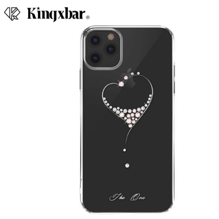 KingXbar Swarovski Original Maskica za iPhone 11 Pro – Srebrna 44006