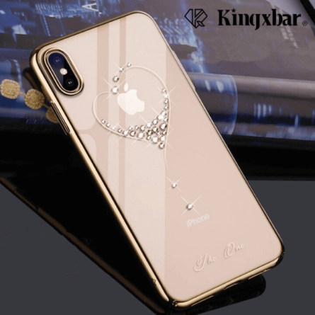 KingXbar Swarovski Original Maskica za iPhone 11 Pro Max – Zlatna 44003